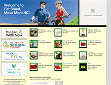 Tablet Screenshot of eatsmartmovemorenc.com